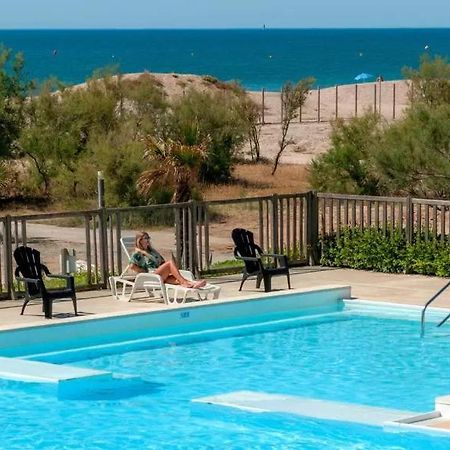 Les Pieds Dans L'Eau A Palavas ! Mer A 50 M ! Mhome 6 Pers Climatise T Confort Camping 4 Etoiles Экстерьер фото