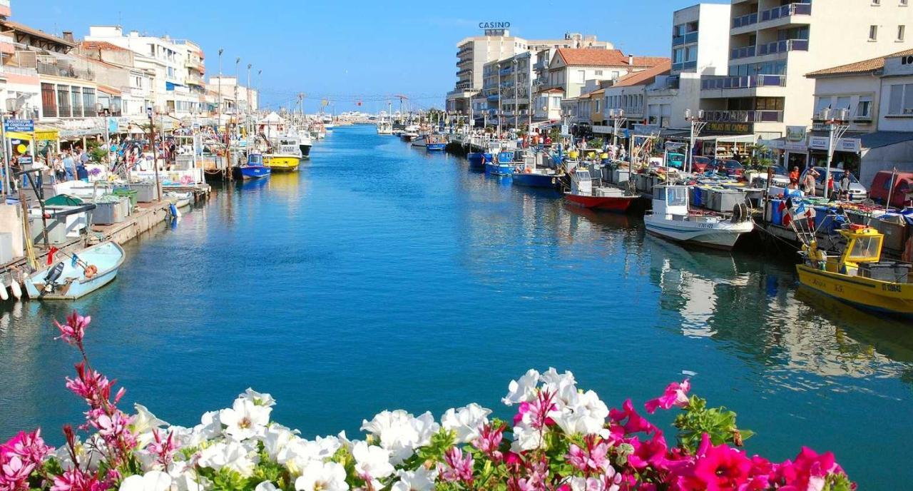 Les Pieds Dans L'Eau A Palavas ! Mer A 50 M ! Mhome 6 Pers Climatise T Confort Camping 4 Etoiles Экстерьер фото