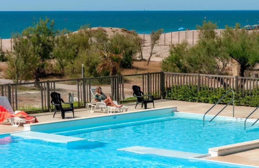 Les Pieds Dans L'Eau A Palavas ! Mer A 50 M ! Mhome 6 Pers Climatise T Confort Camping 4 Etoiles Экстерьер фото