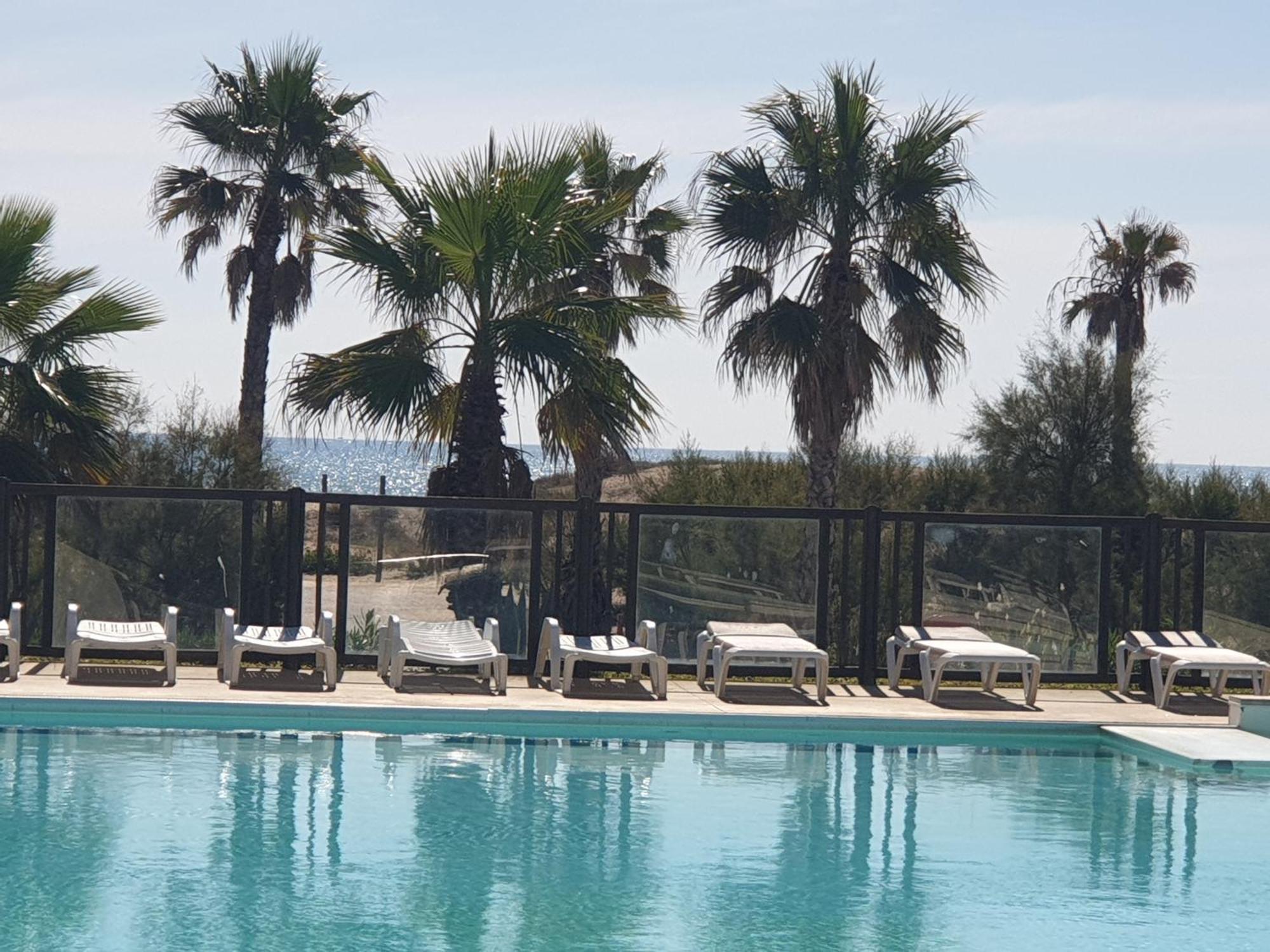 Les Pieds Dans L'Eau A Palavas ! Mer A 50 M ! Mhome 6 Pers Climatise T Confort Camping 4 Etoiles Экстерьер фото